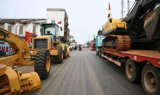 One on One with Liberia Public Works Minister Mobutu Vlah Nyenpan