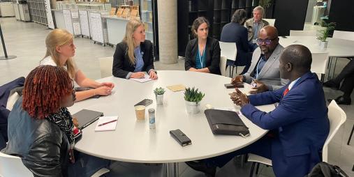 Minister Giddings and the Executive Director of the Environmental Protection Agency, Dr. Urey Yarkpawolo as Sectoral Heads, engaged in several productive discussions during the sessions.