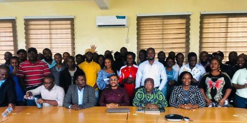 Deputy Minister Prince D. Tamba of the Ministry of Public Works held a meeting on July 12, 2024 ...