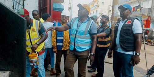 Ministry of Public Works & the Liberia Water and Sewer Cooperation Collaborate  to Restore Sanity to Monrovia City