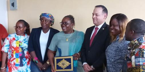 Program Marking the End of a five-day training in Global Project and Contract Management Program (GPM) held under the auspices of the Ministry of Public Works.